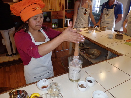 Choco Museo, Cusco, Peru.